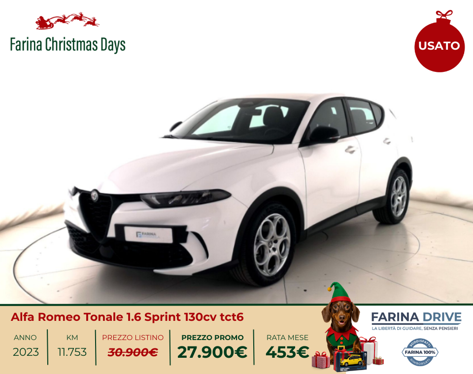 USATO - Alfa Romeo Alfa Romeo Tonale 1.6 Sprint 130cv tct6